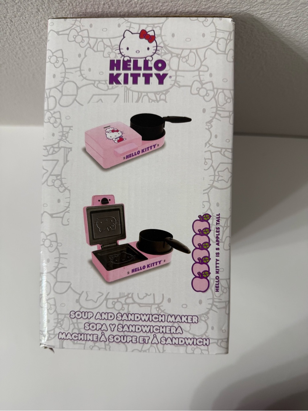 Sanrio Hello Kitty Soup and Sandwich Maker Panini Press Pink - Picture 11 of 12